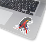 4th of July Lucy Kiss-Cut Stickers