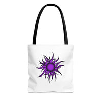 Purple Sun Tote Bag