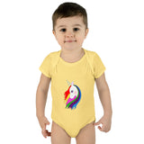 Lily the Unicorn Infant Baby Rib Bodysuit
