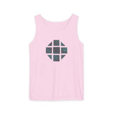 Teal Hex Unisex Garment-Dyed Tank Top