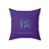 Sandy the Sloth Spun Polyester Square Pillow