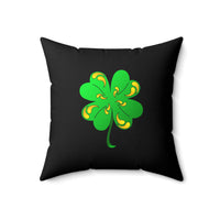 Clover Spun Polyester Square Pillow