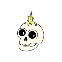 Frank the Headlight Kiss-Cut Stickers