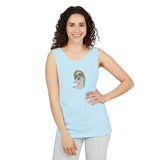 Sandy the Sloth Unisex Garment-Dyed Tank Top