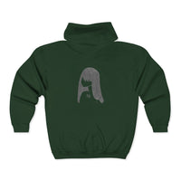 Graphite Lucy Unisex Heavy Blend™ Full Zip Hooded Sweatshirt