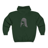 Graphite Lucy Unisex Heavy Blend™ Full Zip Hooded Sweatshirt
