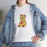 Peri Bear Unisex Heavy Cotton Tee