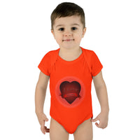 Heartmail Infant Baby Rib Bodysuit