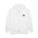 Purple Sun Unisex Heavy Blend™ Full Zip Hooded Sweatshirt