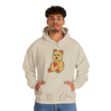 Peri Bear Unisex Heavy Blend™ Hooded Sweatshirt