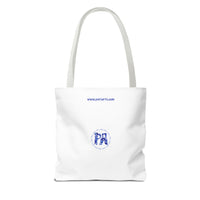 Blue Lucy Tote Bag