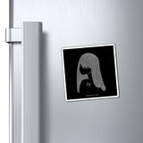 Graphite Lucy Magnets