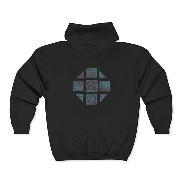 Teal Hex Unisex Heavy Blend™ Full Zip Hooded Sweatshirt
