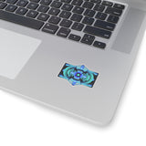 Classic Blue Kiss-Cut Stickers