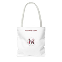 Spiral Red Tote Bag