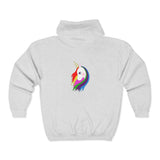 Lily the Unicorn Unisex Heavy Blend™ Full Zip Hooded Sweatshirt