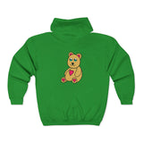 Peri Bear Unisex Heavy Blend™ Full Zip Hooded Sweatshirt