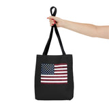 American Flag Tote Bag