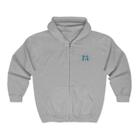 Classic Blue Unisex Heavy Blend™ Full Zip Hooded Sweatshirt
