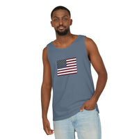 American Flag Unisex Garment-Dyed Tank Top