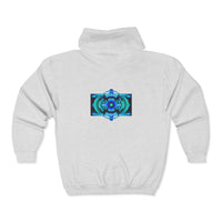 Classic Blue Unisex Heavy Blend™ Full Zip Hooded Sweatshirt