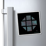Teal Hex Magnets