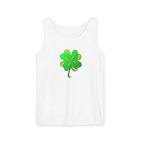 Clover Unisex Garment-Dyed Tank Top