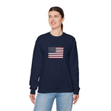 American Flag Unisex Heavy Blend™ Crewneck Sweatshirt
