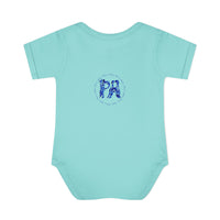 Blue Lucy Infant Baby Rib Bodysuit
