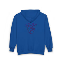 Emblem Unisex Heavy Blend™ Full Zip Hooded Sweatshirt