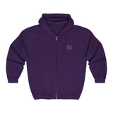Clover Unisex Heavy Blend™ Full Zip Hooded Sweatshirt
