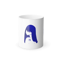 Blue Lucy Color Morphing Mug, 11oz