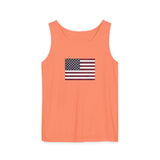 American Flag Unisex Garment-Dyed Tank Top