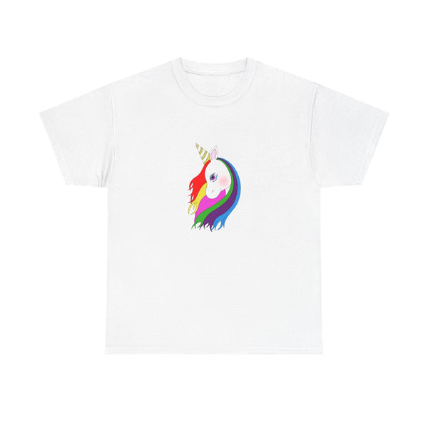 Lily the Unicorn Unisex Heavy Cotton Tee