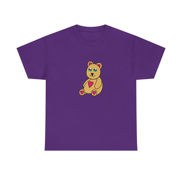 Peri Bear Unisex Heavy Cotton Tee
