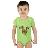 Squirrel Infant Baby Rib Bodysuit
