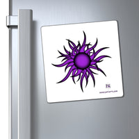 Purple Sun Magnets
