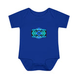 Classic Blue Infant Baby Rib Bodysuit