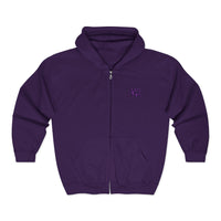 Emblem Unisex Heavy Blend™ Full Zip Hooded Sweatshirt