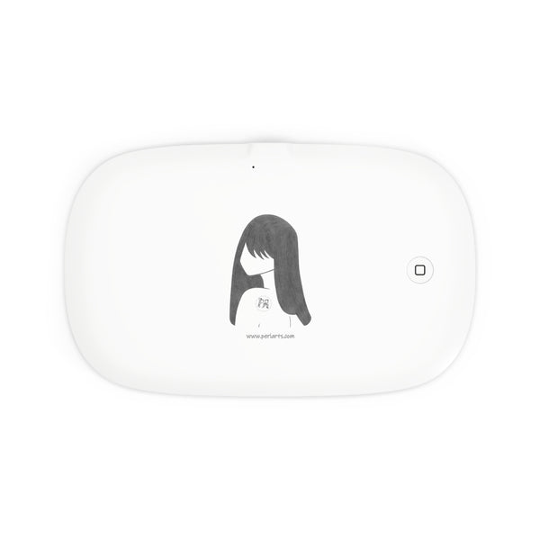 Graphite Lucy UV Phone Sanitizer and Wireless Charging Pad