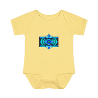 Classic Blue Infant Baby Rib Bodysuit