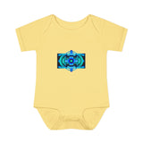 Classic Blue Infant Baby Rib Bodysuit
