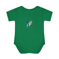 AMerican Flag Infant Baby Rib Bodysuit