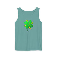 Clover Unisex Garment-Dyed Tank Top