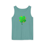 Clover Unisex Garment-Dyed Tank Top