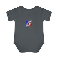 AMerican Flag Infant Baby Rib Bodysuit