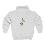 Rhyan's Note Unisex Heavy Blend™ Full Zip Hooded Sweatshirt