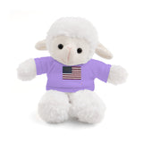 American Flag Stuffed Animals with Tee