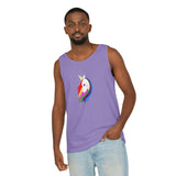 Lily the Unicorn Unisex Garment-Dyed Tank Top