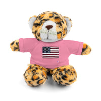 American Flag Stuffed Animals with Tee